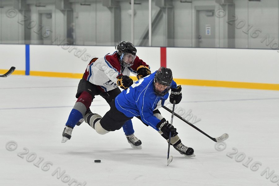 Wheaton College Men\'s Ice Hockey vs Middlesex Community College. - Photo By: KEITH NORDSTROM